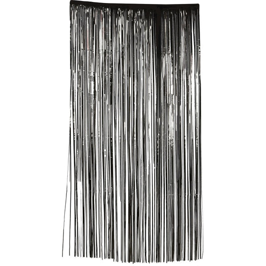 Cortina de PVC para Halloween - Negro - imagen 2