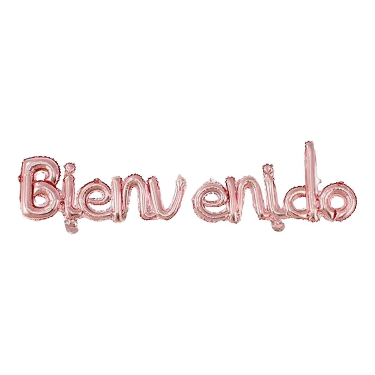 Globos Foil Letras Bienvenido 2 uds