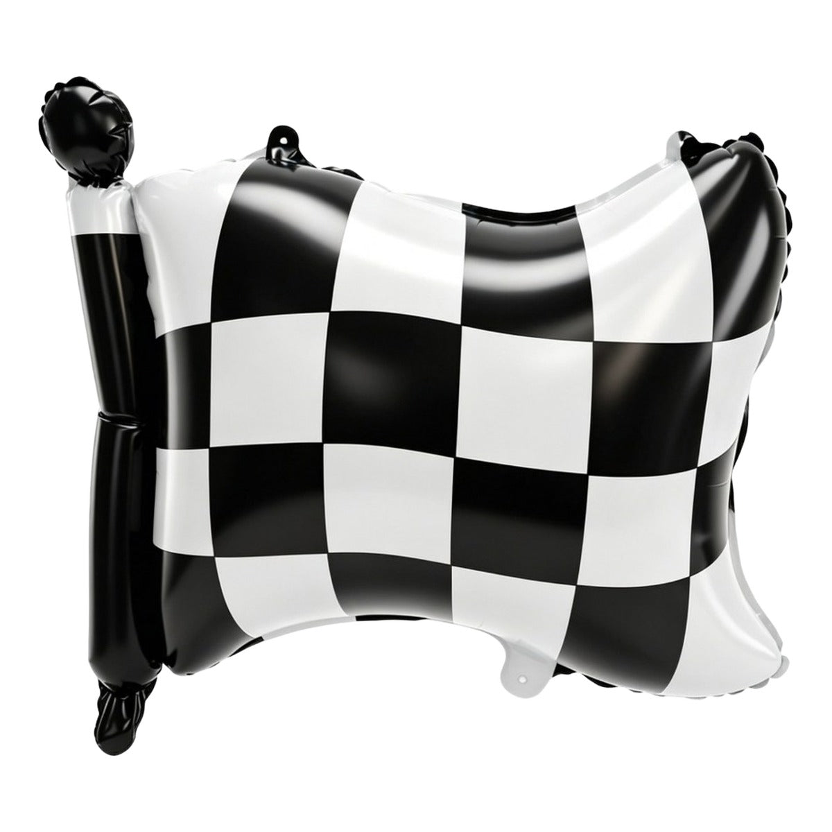 Globo Foil Bandera de Carreras a Cuadros 54 x 60,5 cm