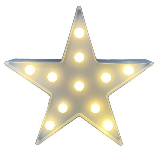 Lámpara LED Estrella 24,8 cm