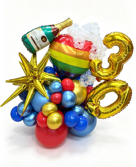 Decoración con globos personalizada por temática