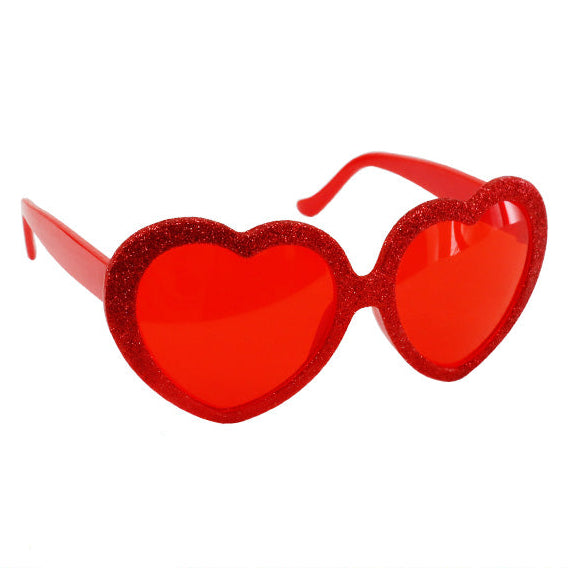 Gafas Corazón Rojas Sin Lentes