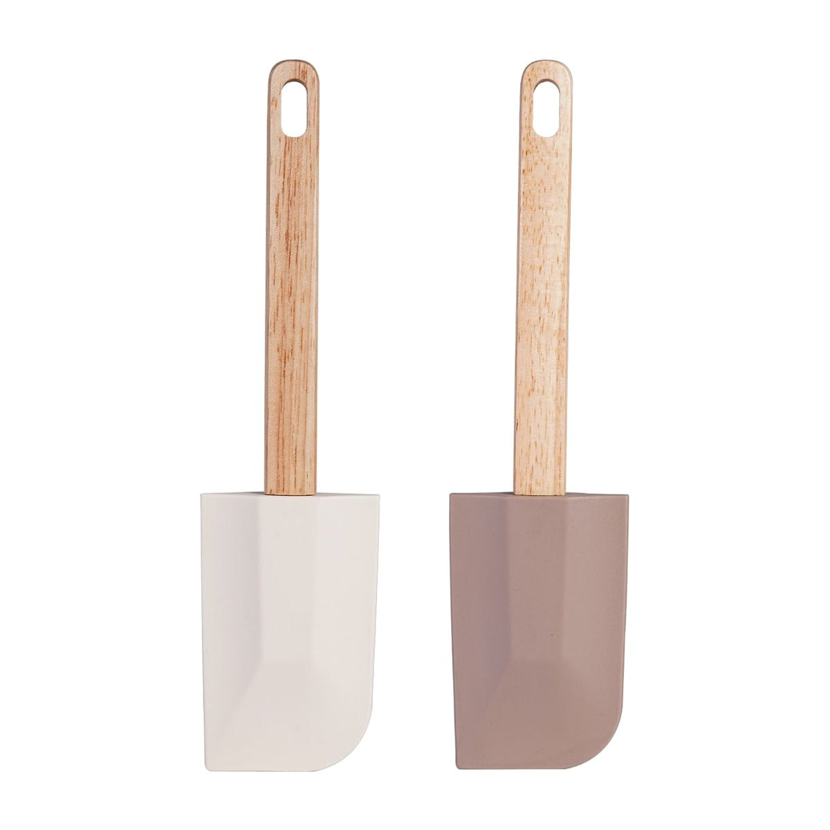 Espátula de Silicona con Mango de Madera 28 cm 1 ud