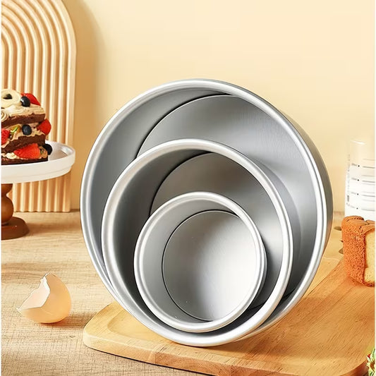Molde Redondo Desmontable de Aluminio Anodizado 10 cm de Profundidad
