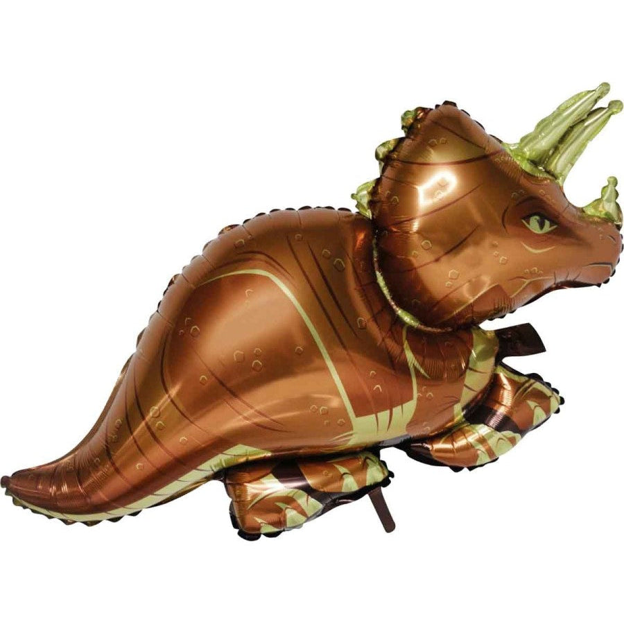 Globo Foil Triceratops Marrón 110 x 60 cm