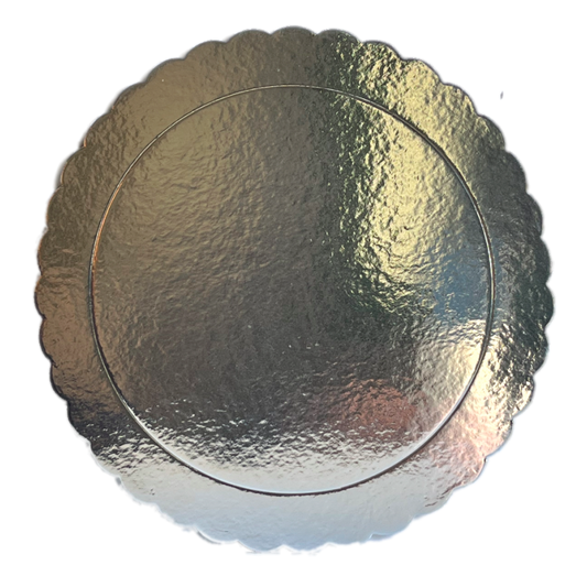 Disco Extrafuerte Plata para Tartas