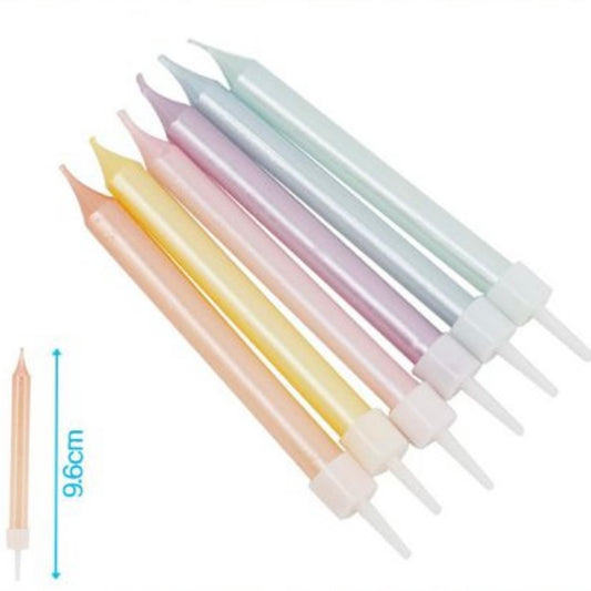 Juego de Velas Nacaradas -6uds