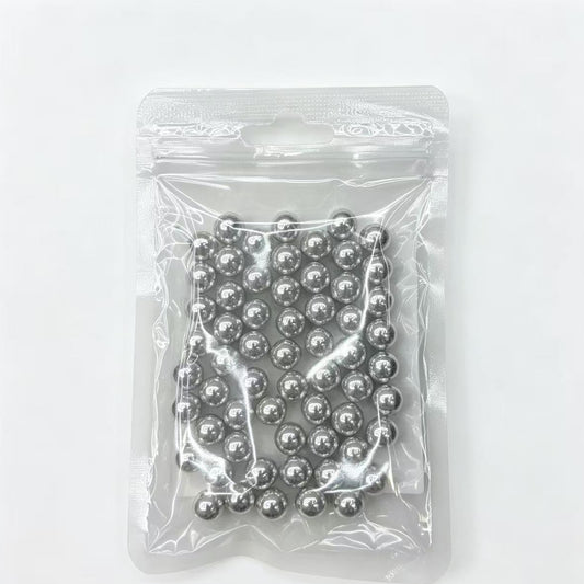 Perlas de azúcar plateadas para decorar tartas 50g - Grande