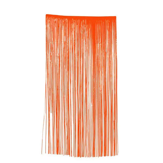 Cortina de PVC para Halloween - Naranja