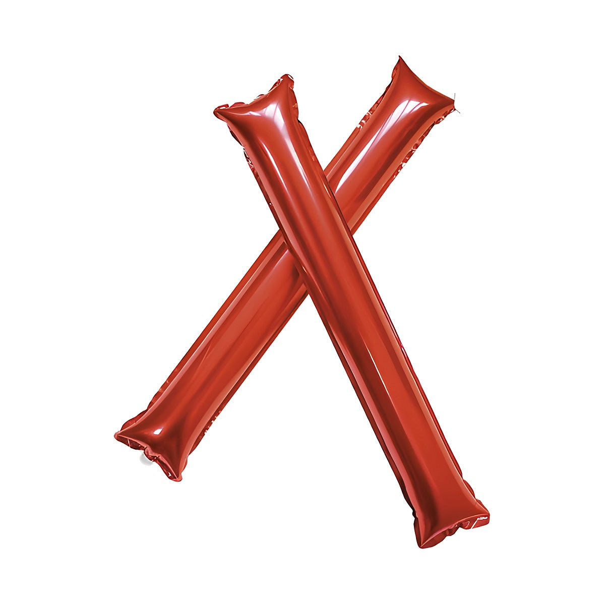Globos Aplaudidores Foil 60 x 10 cm 2 uds Rojo