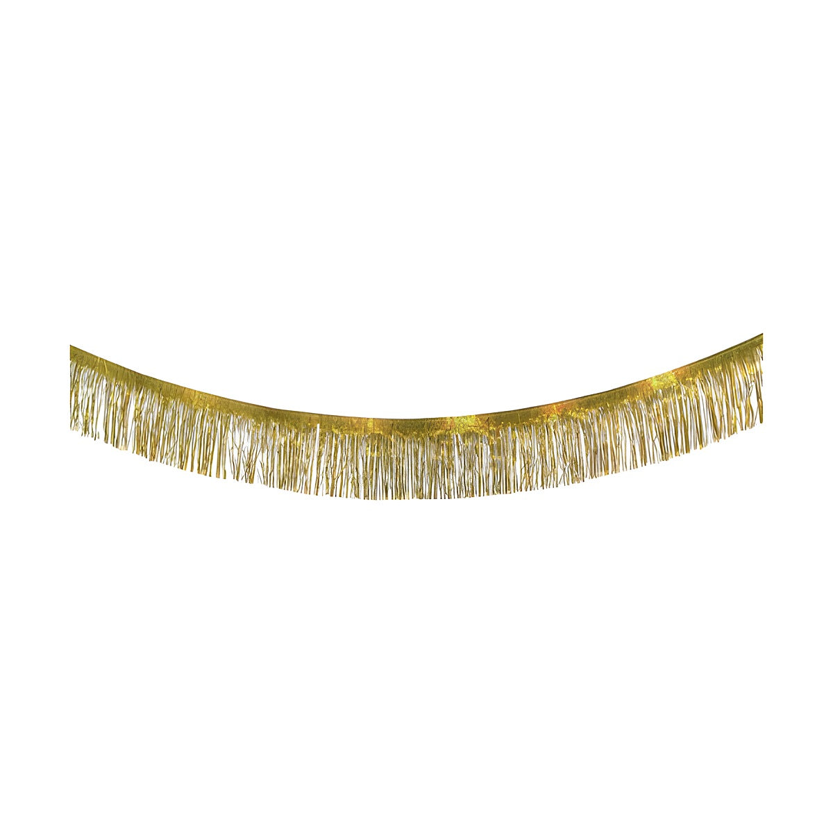 Guirnalda de Flecos Metalizados 200 x 20 cm Oro