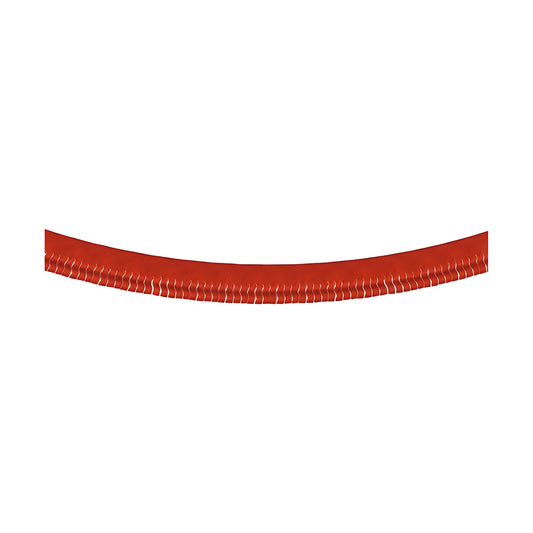 Guirnalda de Flecos Plástico Brillante 20 m Rojo