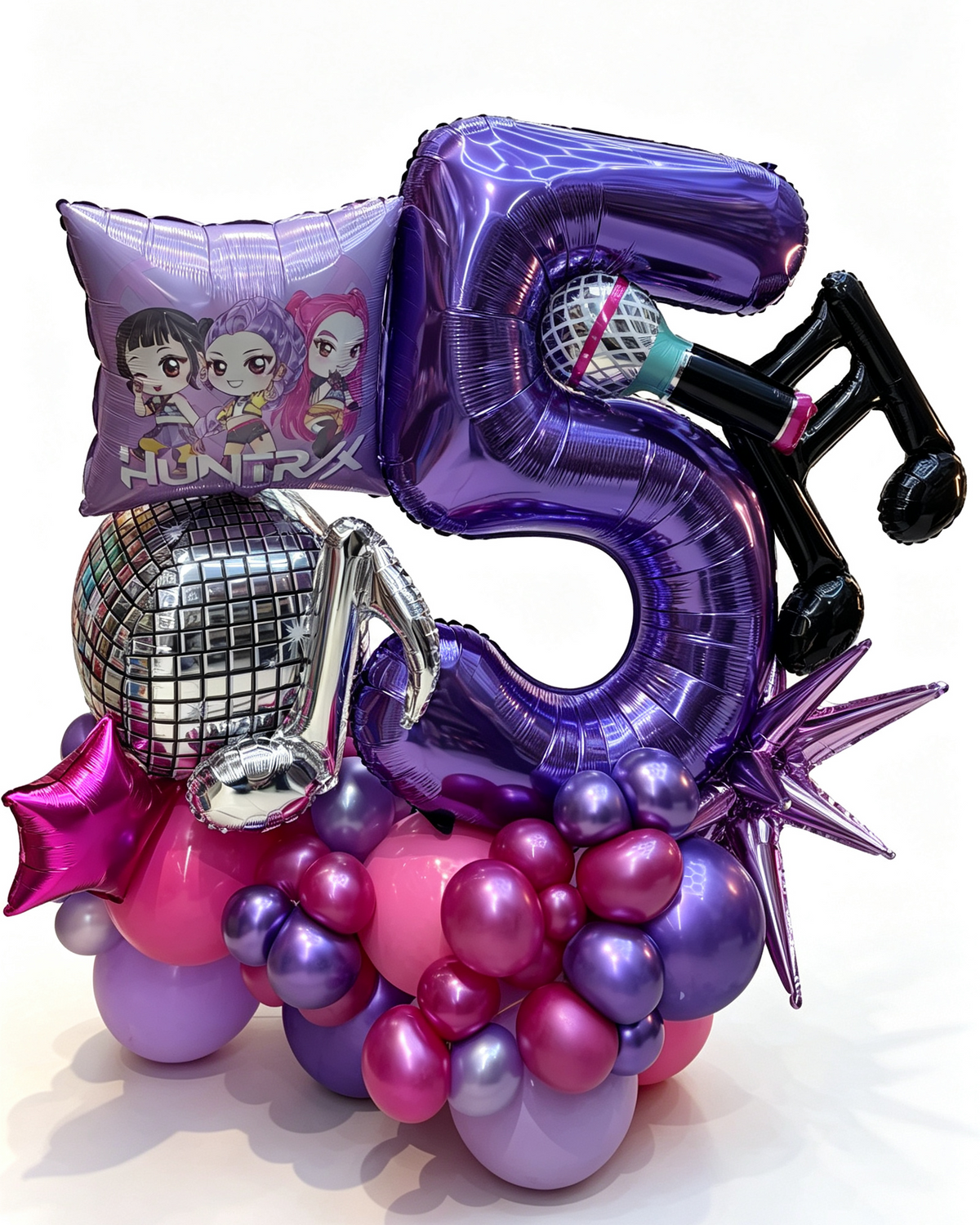 Globos personalizados con temática de dibujos animados