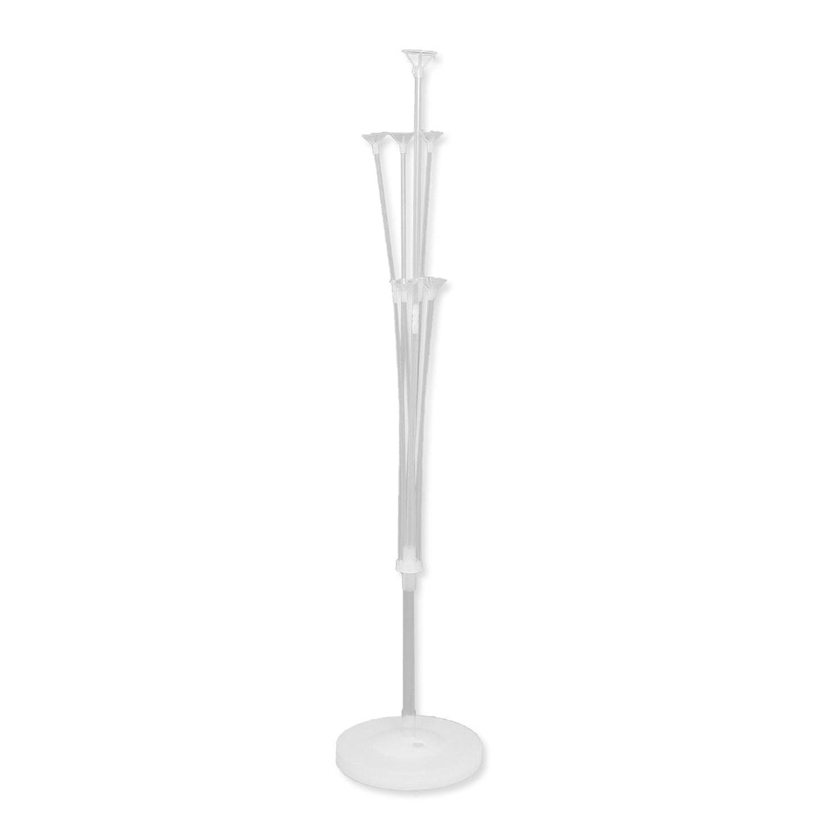 Soporte de mesa para globos de 130 cm con varillas escalonadas
