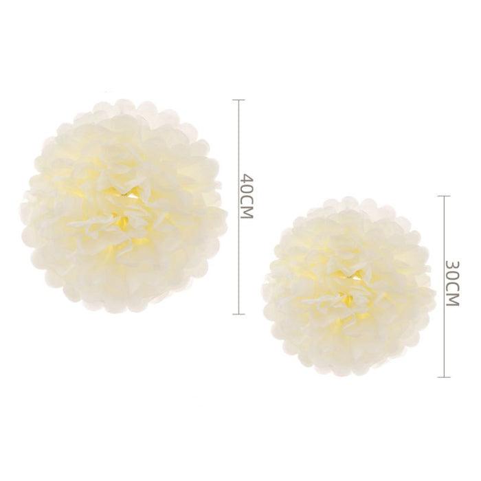 Pompones de Papel 20cm Pack 2 unidades Varios Colores
