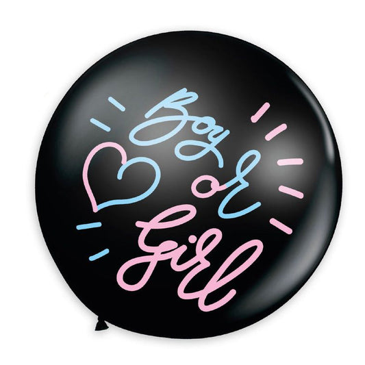 Globo Jumbo Látex XXL Revelación de Género 'Boy or Girl' R36-90cm