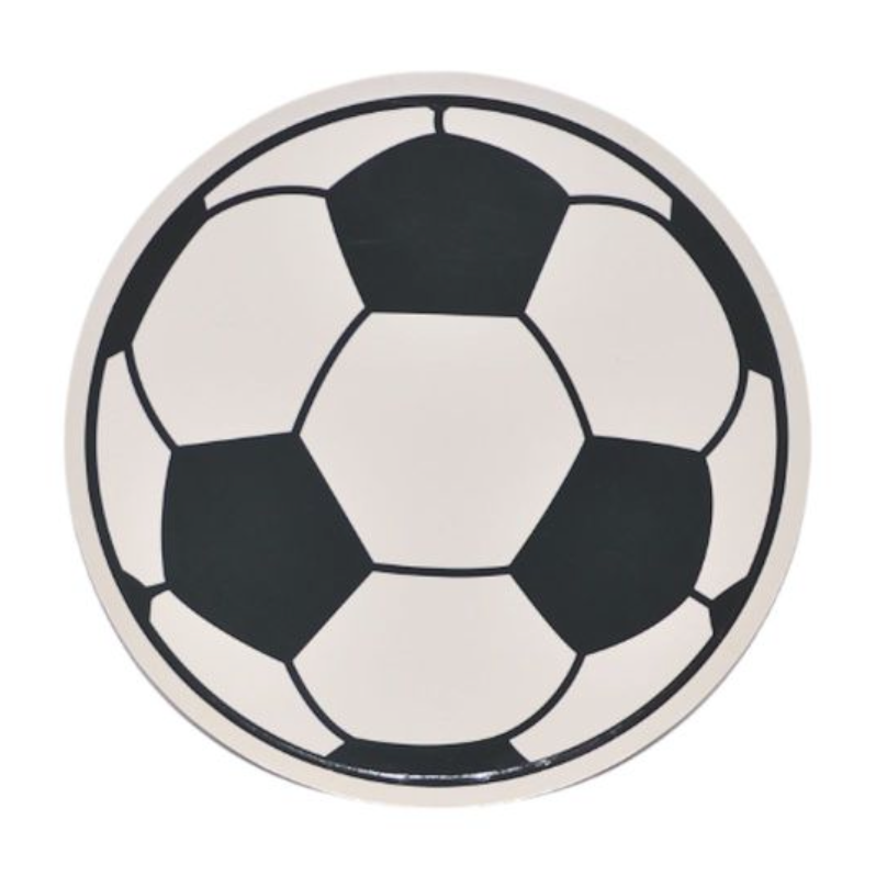 Platos Cartón Temática Football 23 cm 6 uds