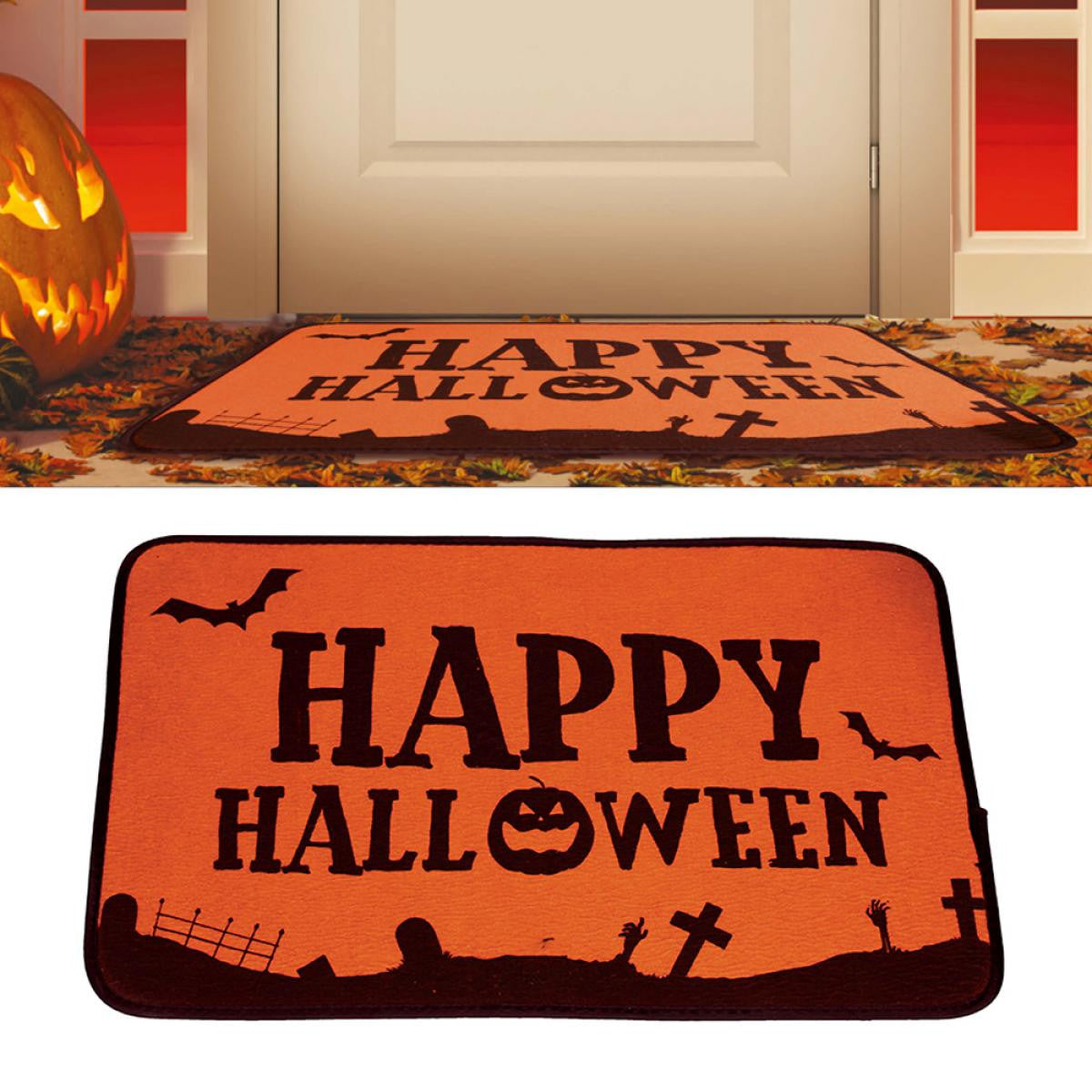 Felpudo de Halloween