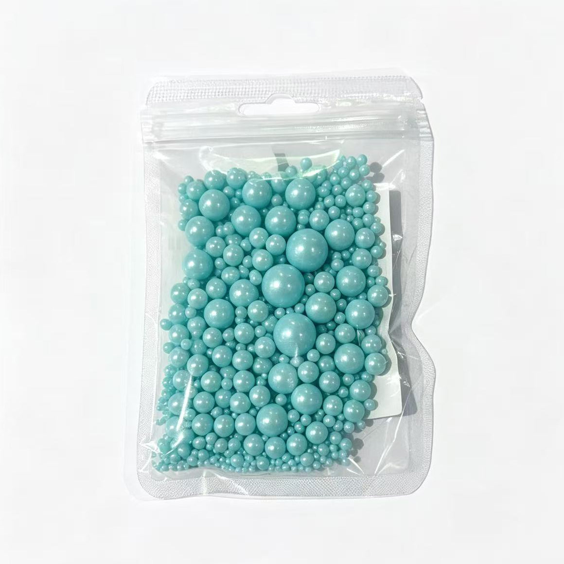 Perlas de azúcar azules mixtas para decorar tartas 50g