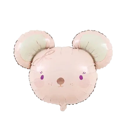 Globo Foil Ratoncita Rosa 59 x 68 cm