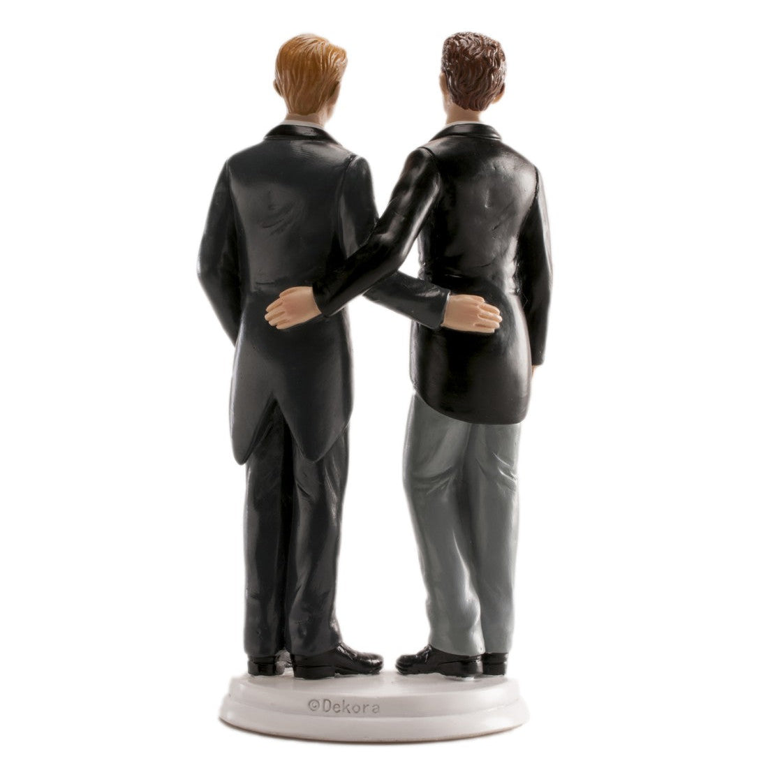Figura de Novios 2 Chicos 20 cm