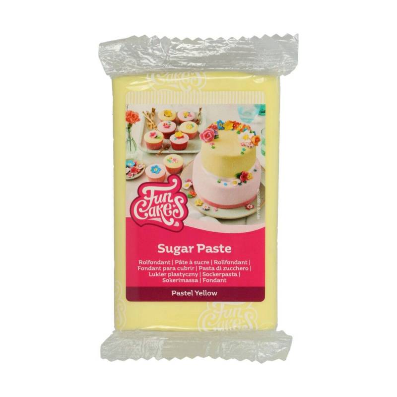 Fondant Funcakes 250 g - Amarillo pastel - imagen 30
