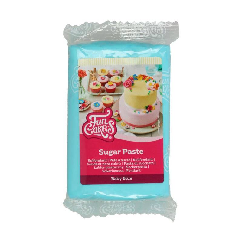 Fondant Funcakes 250 g - Azul bebe - imagen 31