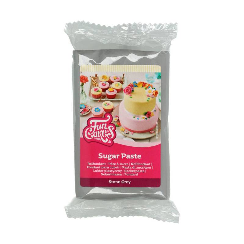 Fondant Funcakes 250 g - Gris - imagen 12