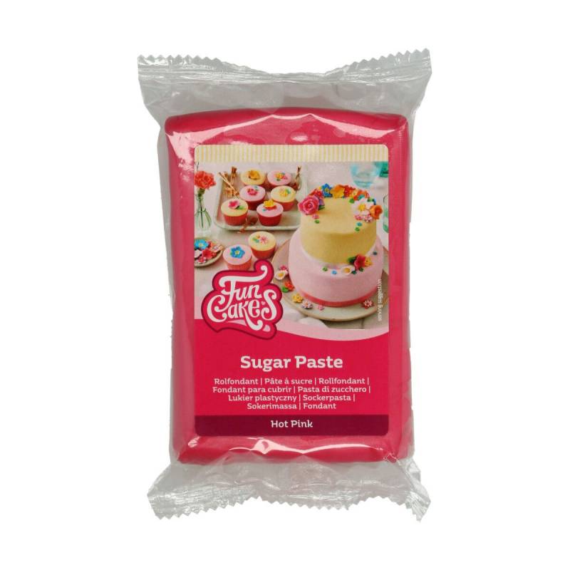 Fondant Funcakes 250 g - Rosa intenso - imagen 20