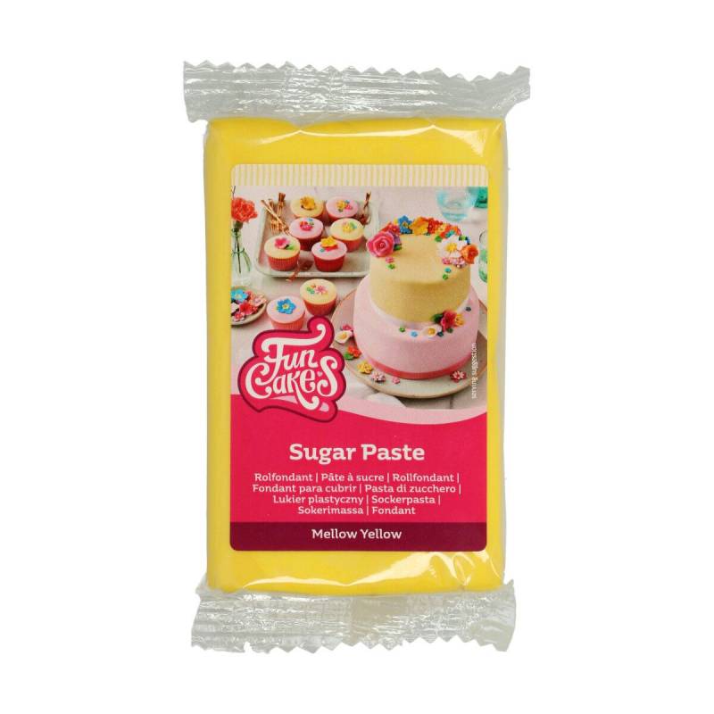 Fondant Funcakes 250 g - Amarillo - imagen 19
