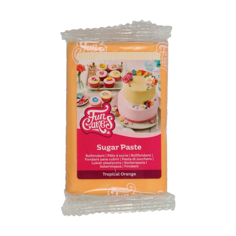 Fondant Funcakes 250 g - Naranja - imagen 23