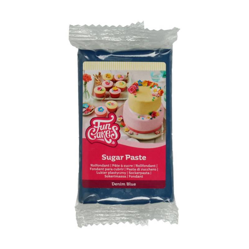 Fondant Funcakes 250 g - Azul denin - imagen 7