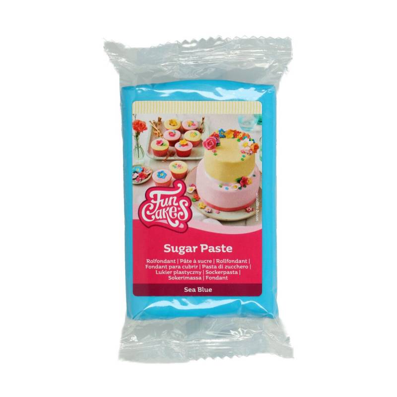 Fondant Funcakes 250 g - Azul - imagen 8