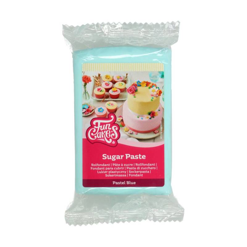 Fondant Funcakes 250 g - Azul pastel - imagen 9