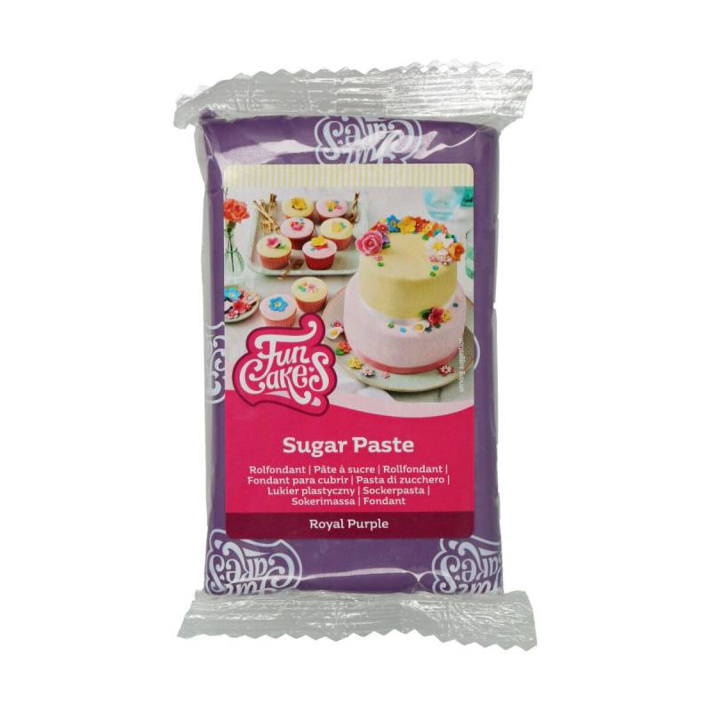 Fondant Funcakes 250 g - Royal purple - imagen 10