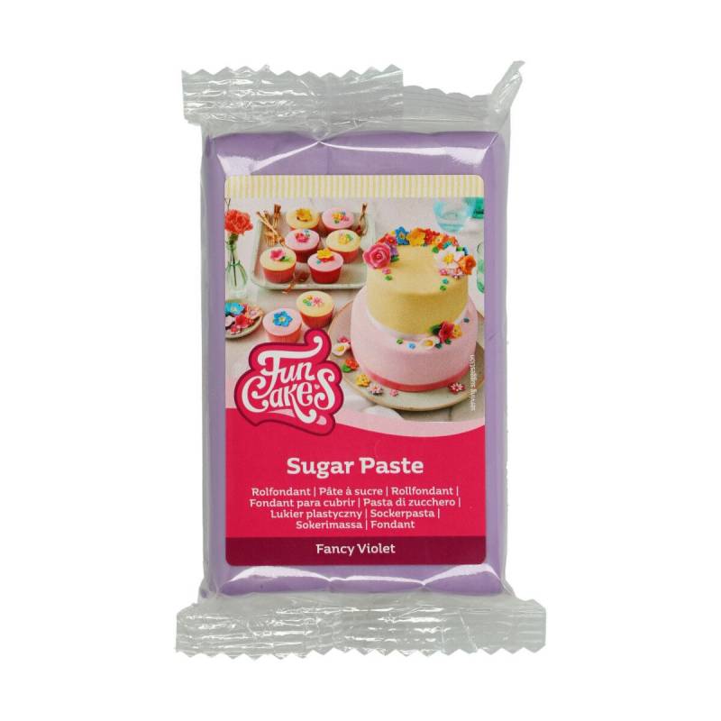 Fondant Funcakes 250 g - Violeta - imagen 11