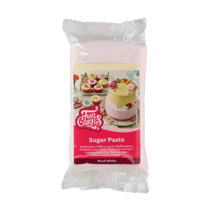 Fondant Funcakes 250 g - Rose white - imagen 25