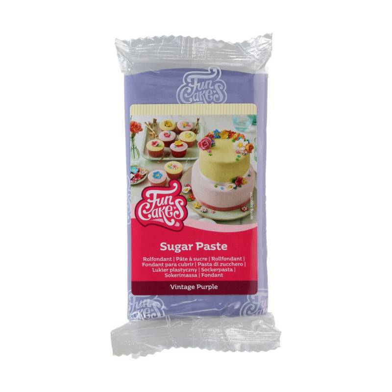 Fondant Funcakes 250 g - Vintage purple - imagen 26