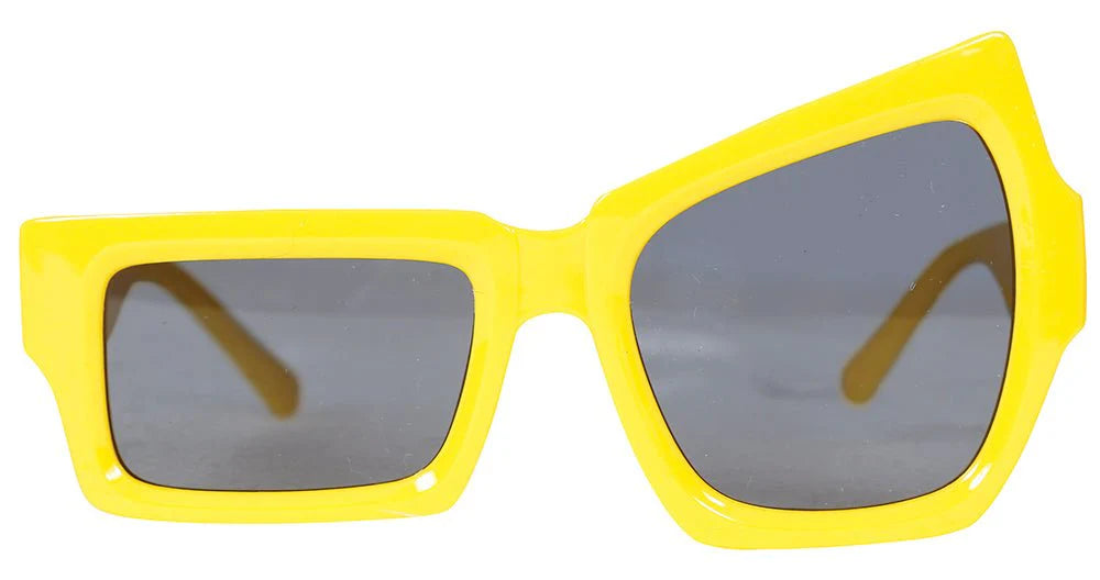 Gafas Amarillas Asimétricas
