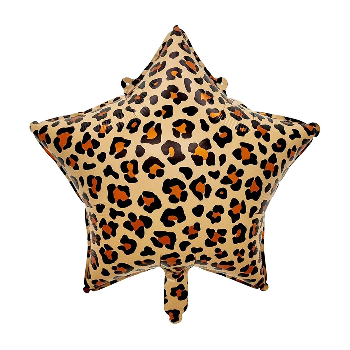 Globo Foil Estrella Leopardo 18" 45 x 53 cm