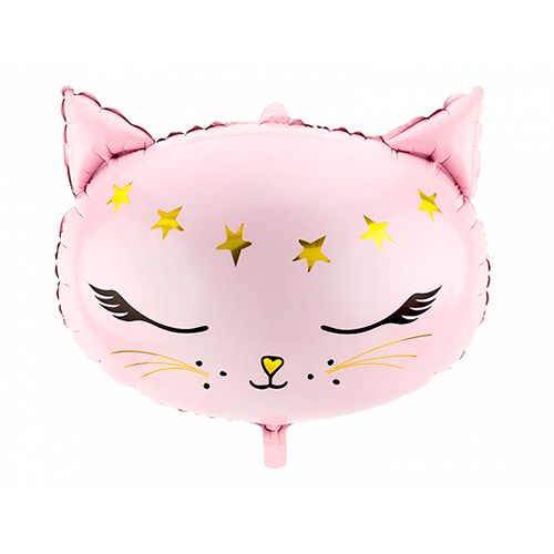Globo Foil Metálico Gatita 48x36 cm