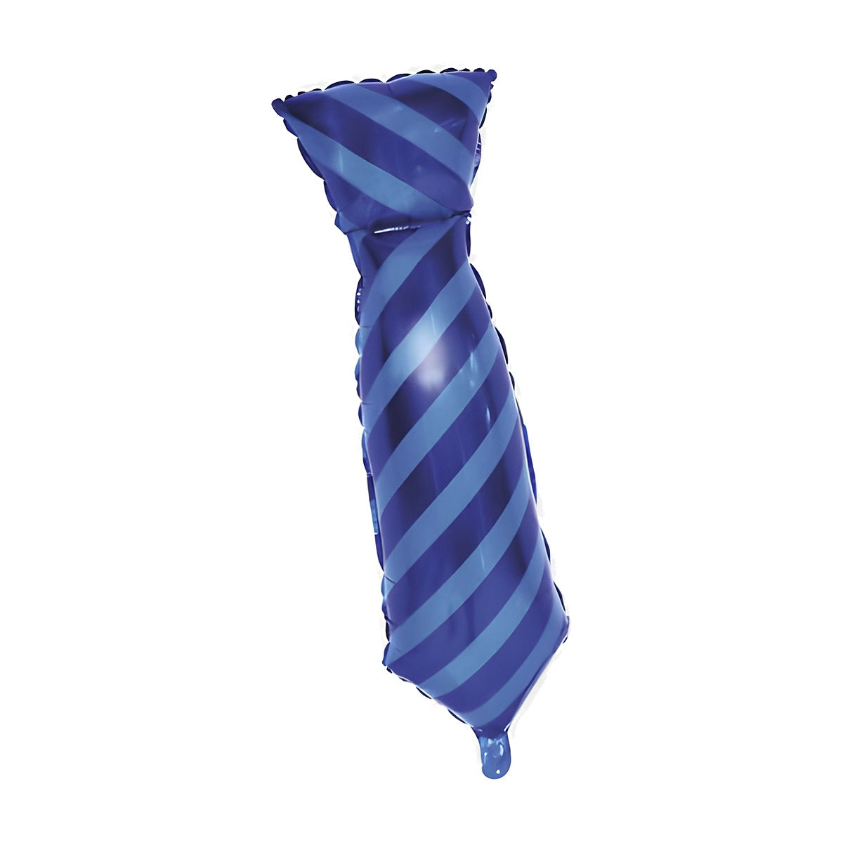 Globo Foil Corbata Azul a Rayas 102 cm