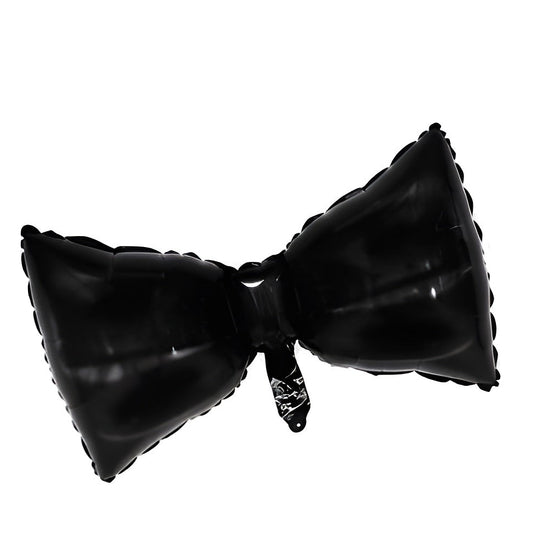 Globo Foil Pajarita Negra 79 cm