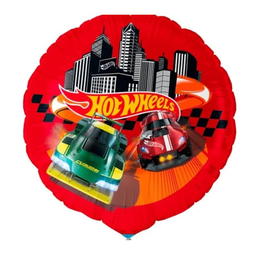 Globo Foil Hot Wheels 45 cm (18")