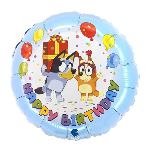 Globos Foil 18" Bluey Birthday