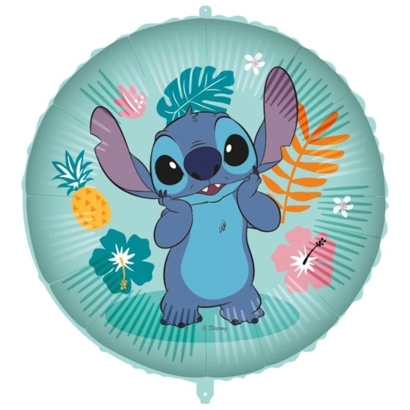 Globo Foil Stitch Pensativo Vacío 45cm