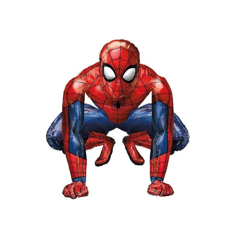 Globo Foil Supershape Spiderman Centro de Mesa 38x38cm