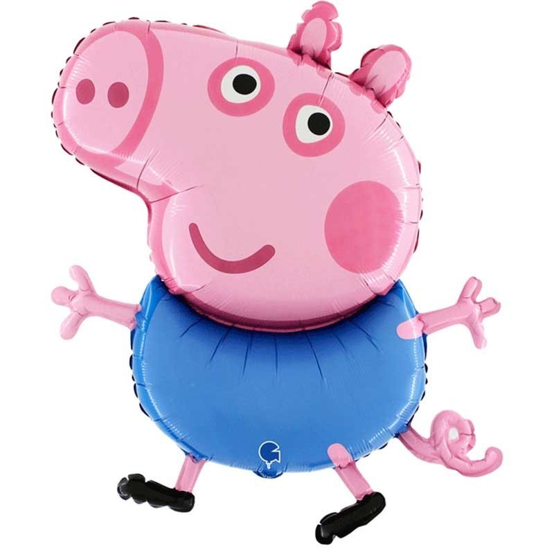 Globo Foil Supershape George Pig 94cm