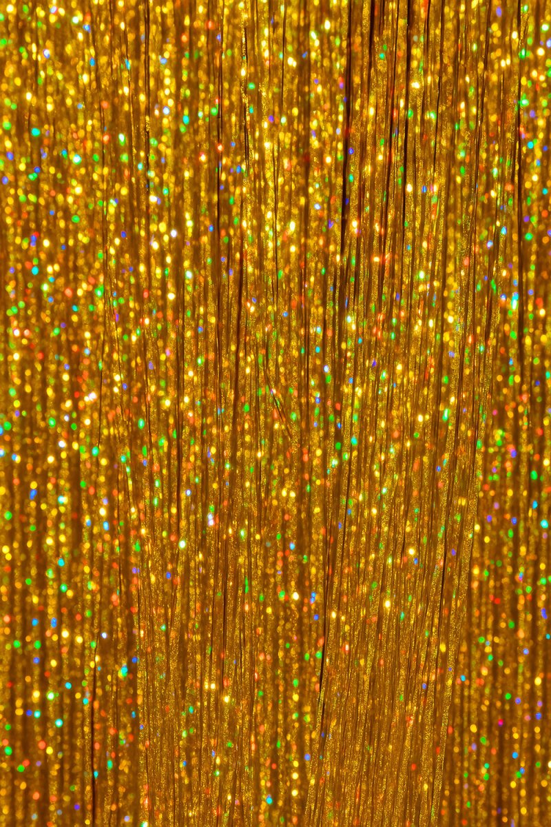 Extensiones de Pelo Glitter 50cm Pack 3 Piezas