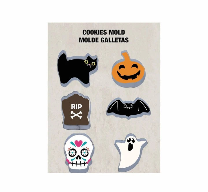 Moldes Metálicos para Tartas de Halloween 6 uds